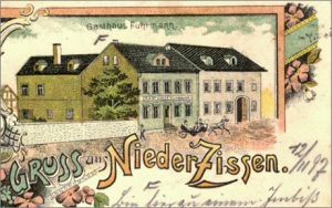 Postkarte von 1897 (Detail; Archiv Helmut Loth, www.zesse.de)